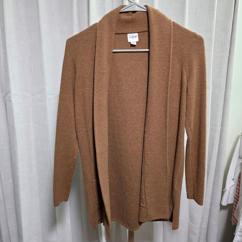 Jcrew Women's Brown and Tan Cardigan